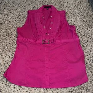 Fuchsia top
